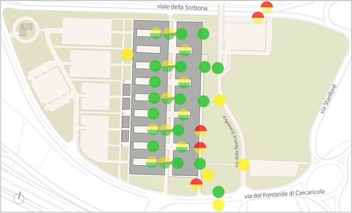 Mappa accessibilità motoria facoltà di Economia Mappa accessibilità motoria SOGENE